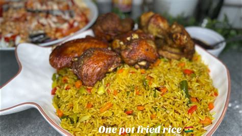 GHANAIAN ONEPOT FRIED RICE | Recipe | Holiday Meal | Fried Rice ...