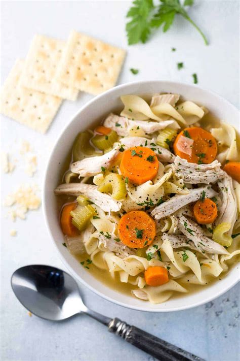 Easy Crock-Pot Chicken Noodle Soup - Jessica Gavin