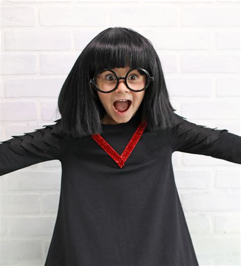 Easy No Sew Edna Mode Costume | Edna mode, Adult costumes diy ...