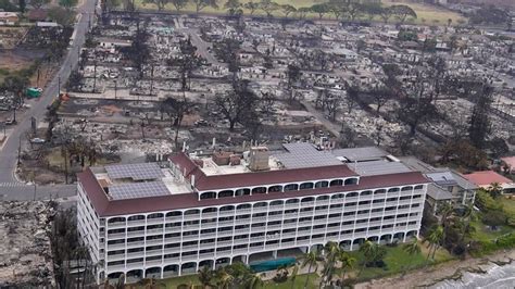 Did the Lahaina Shores Beach Resort burn down? Status of landmark hotel ...