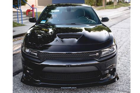 2015-2019 Dodge Charger Front Splitter V1 (Scatpack/Hellcat/Daytona ...