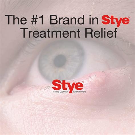 Stye Sterile Lubricant Eye Ointment 0.125oz - Ophthalmologist Tested