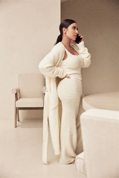 Kim Kardashian SKIMS Cozy Collection Campaign