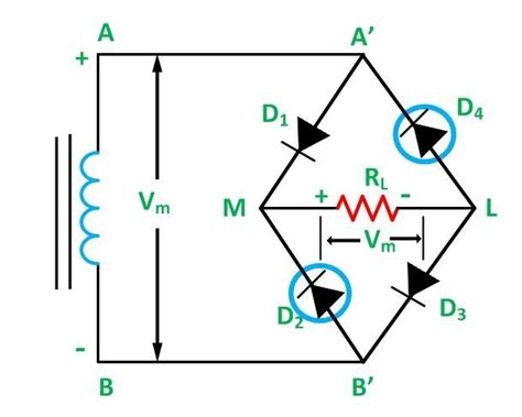 Full Wave Bridge Rectifier Circuit Convert Ac Voltage To Dc Pcb Designs ...