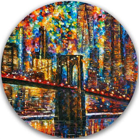 Brooklyn Bridge Wall Art Print New York Artwork On Canvas By | Etsy in ...