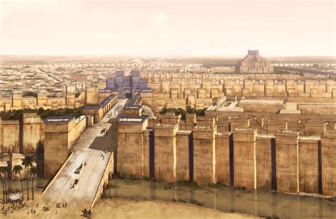 ArtStation - Babylon´s walls