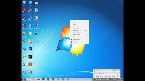 Image Of Desktop With Icons With Names