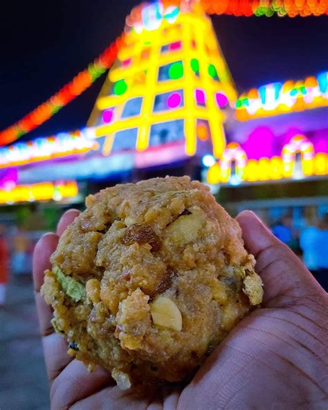 At least once in a lifetime one has to taste this Divine Tirupati Laddu ...