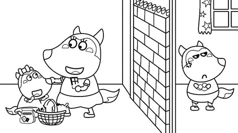 Wolfoo coloring pages - ColoringLib