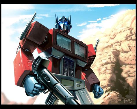 Transformers G1 Optimus Prime Wallpaper