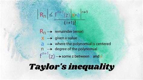 Calculus II: Taylor's inequality - YouTube