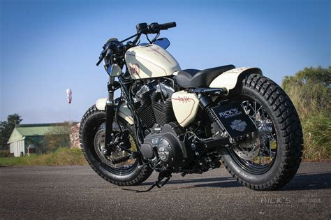 Sportster 48 beige BOBBER | Rick`s Motorcycles - Harley Davidson- Baden ...