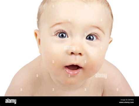 Surprised baby face hi-res stock photography and images - Alamy