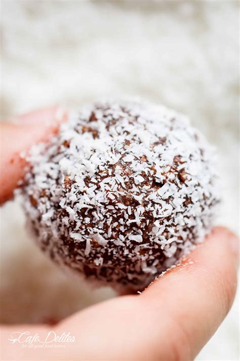 easy chocolate coconut balls