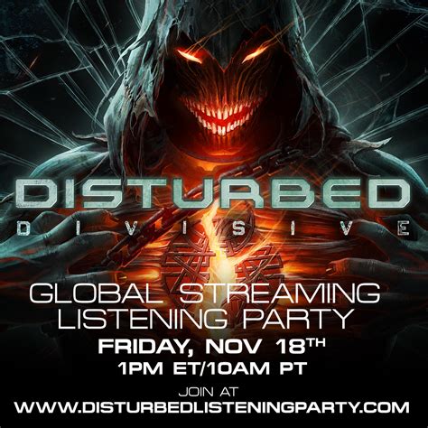 Disturbed | Divisive Listening Party