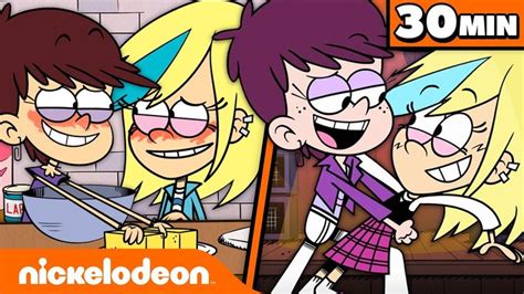 30 MINUTES with Luna & Sam 🏳️‍🌈 | The Loud House | Nickelodeon Cartoon ...