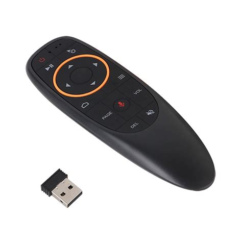 G10 2.4GHz Wireless Remote Control with USB Receiver Voice Control for ...