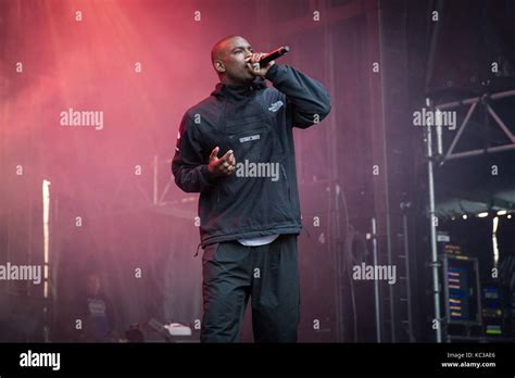 The English rapper and lyricist Skepta performs a live concert at the ...