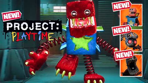 NEW PROJECT PLAYTIME BOXY BOO GAMEPLAY + SKINS! | Project Playtime ...