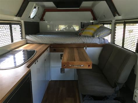 Featured Build: 6×6 Defender Camper | Van conversion interior, Van ...