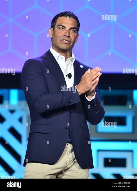 Francis Suarez, Mayor of the City of Miami attends eMerge Americas 2022 ...