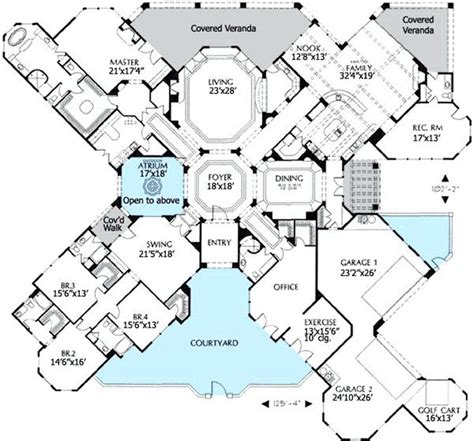 Image result for mansion floor plans | Construção de casas, Projetos de ...