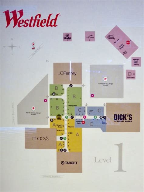 Map Of Westfield Mall - Ricki Chrissie