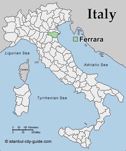 Ferrara Map and Ferrara Satellite Image