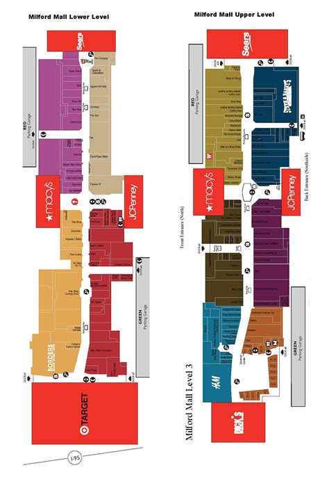 Milford Mall Directory Map - Why Do I get Lost? | Arquitectura, Centro ...