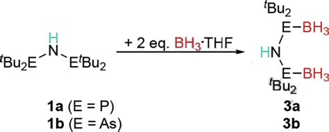 Scheme 2. Reaction of 1 with two equivalents of BH 3 ·THF. | Download ...