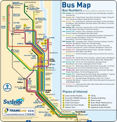 Gold Coast bus map Australia Funny, Australia Tourism, Western ...