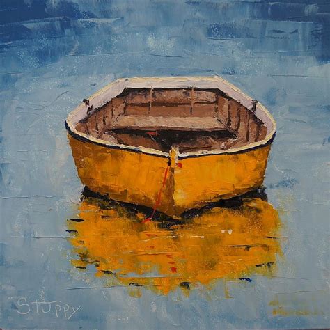 Row Boat Painting at PaintingValley.com | Explore collection of Row ...