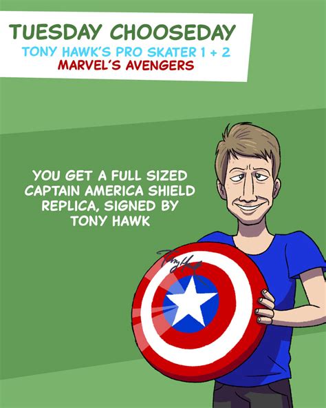 119: A Tony Hawk shield or a Chris Evans skateboard? – Wooden Plank Studios