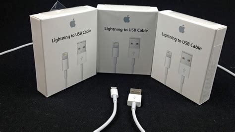 Apple Lightning to USB Cable: First Look - YouTube