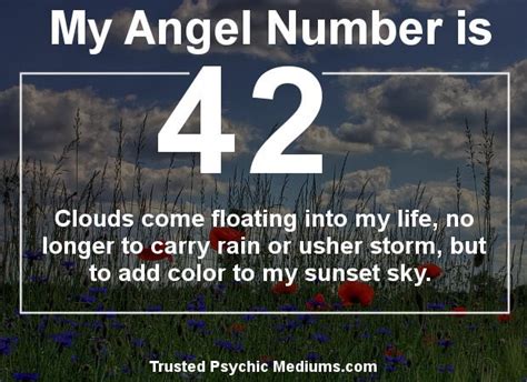 Angel number 42 means a great change is coming to you. Discover Why...