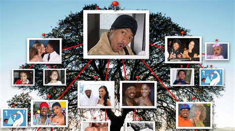 Nick Cannon's Entangled Family Tree