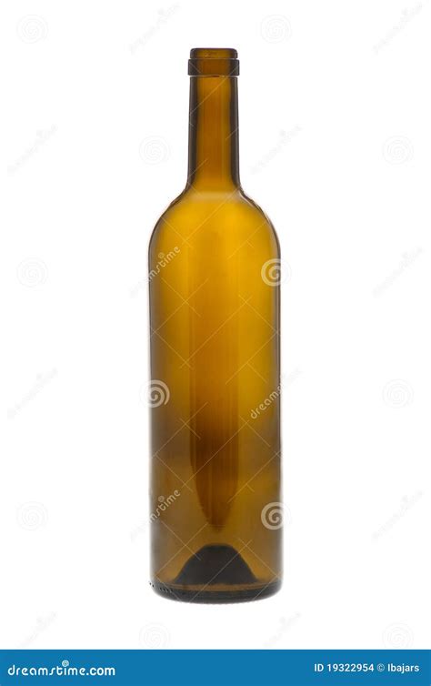 Brown wine bottle stock photo. Image of glass, bottle - 19322954