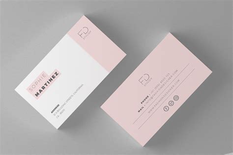 Minimalist Business Cards Graphic by onedsgn · Creative Fabrica ...