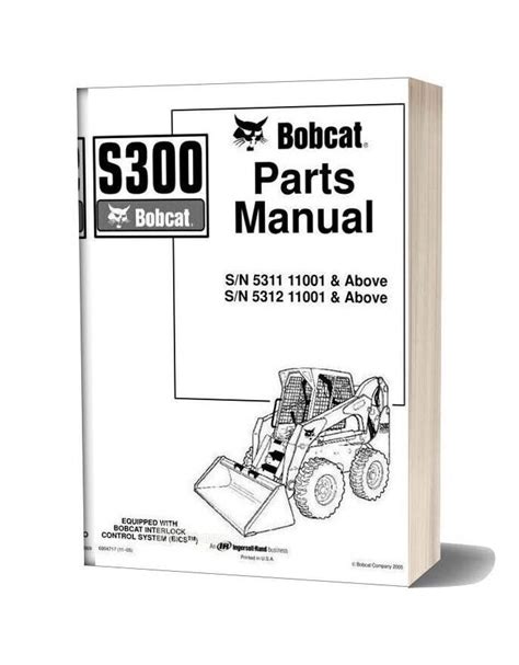 Bobcat S300 Skid Loader Parts Manual