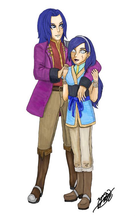 Cepheon and Artemis Promethienne, Siblings by MonicaNErica on DeviantArt