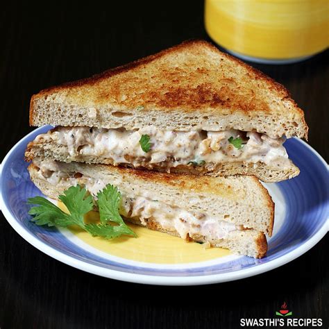 Chicken Sandwich Recipe - Swasthi's Recipes