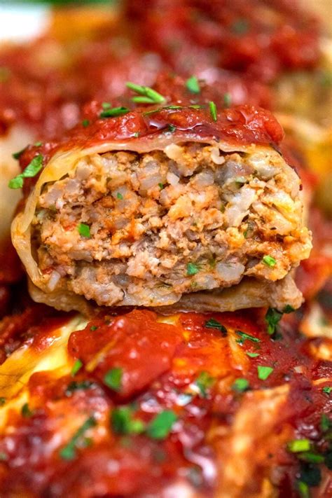 Easy Stuffed Cabbage Rolls Recipe - S&SM