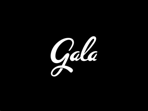 Gala Logo by Yonathan David on Dribbble