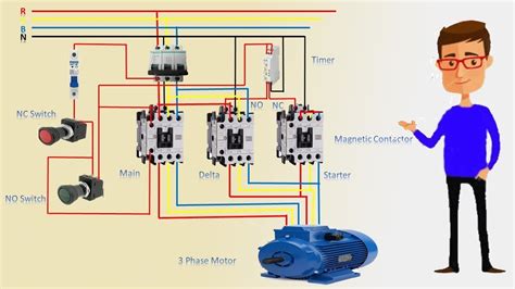 Wiring Diagram For 3 Phase Motor