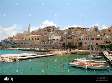 Israel Jaffa Historical port Stock Photo - Alamy