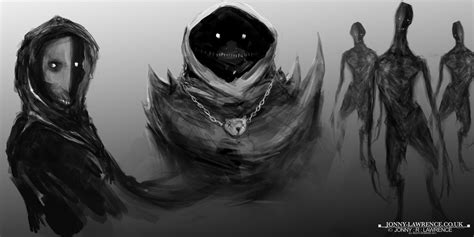 Shadow monster, Dark fantasy art, Monster concept art