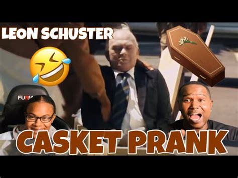 CASKET PRANK - LEON SCHUSTER - (OFFICIAL VIDEO) | REACTION - YouTube