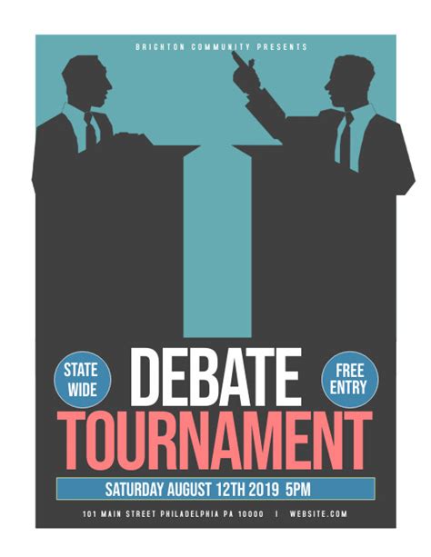 Copy of Debate | PosterMyWall