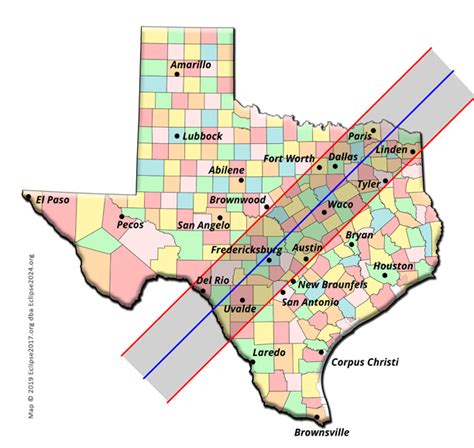 Total solar eclipse of April 8, 2024 - Waco, Texas | eclipse2024.org