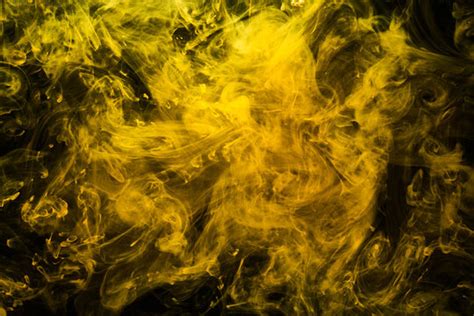 Yellow Smoke Background